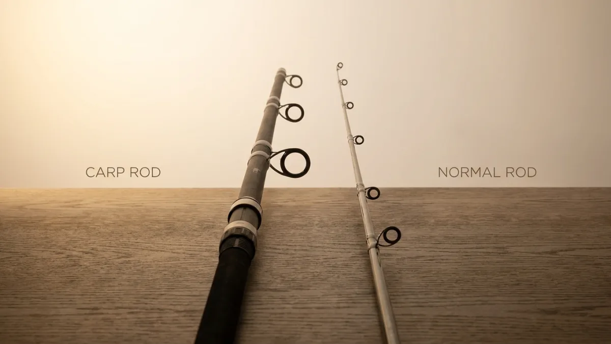 What a Carp Rod Has That a Normal Rod Doesn't.